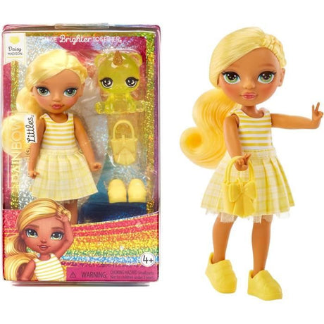 Rainbow High Littles - Poupée 15cm + animal de compagnie - Jaune - Des 4ans