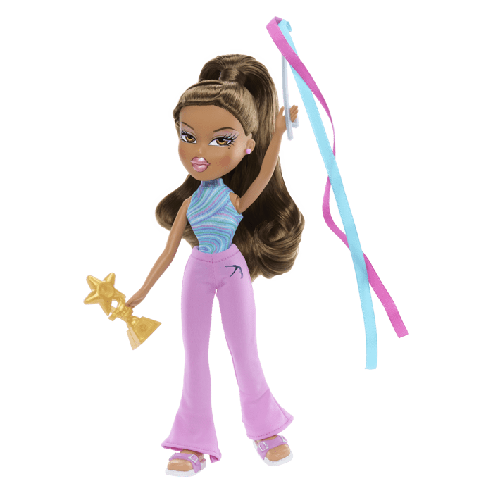 BRATZ -Bratz Play Sportz- Yasmin - Poupée mannequin Gymnaste