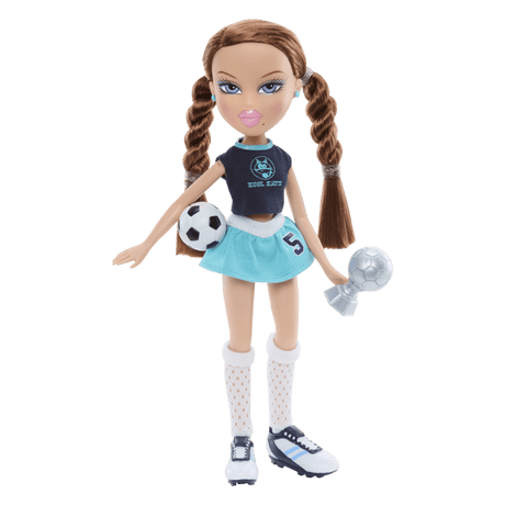 BRATZ - Bratz Play Sportz- Roxxi - Poupée mannequin Footballeuse