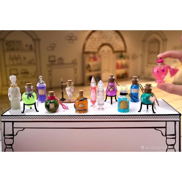 MGA Miniverse - Harry Potter - Jeu Créatif - Potions emblématiques - Loisirs créatif et décoratif en résine - Non Comestible - 8 ans