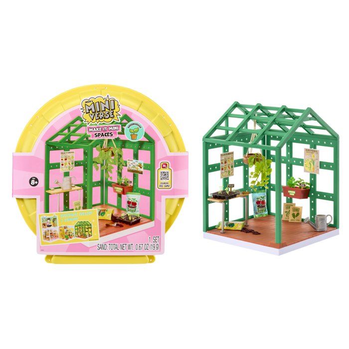 MGA's Miniverse - Spaces Starter Pack - Serre - Des 8 ans -  Jeu de construction - Personnalisation - DIY - Art créatif