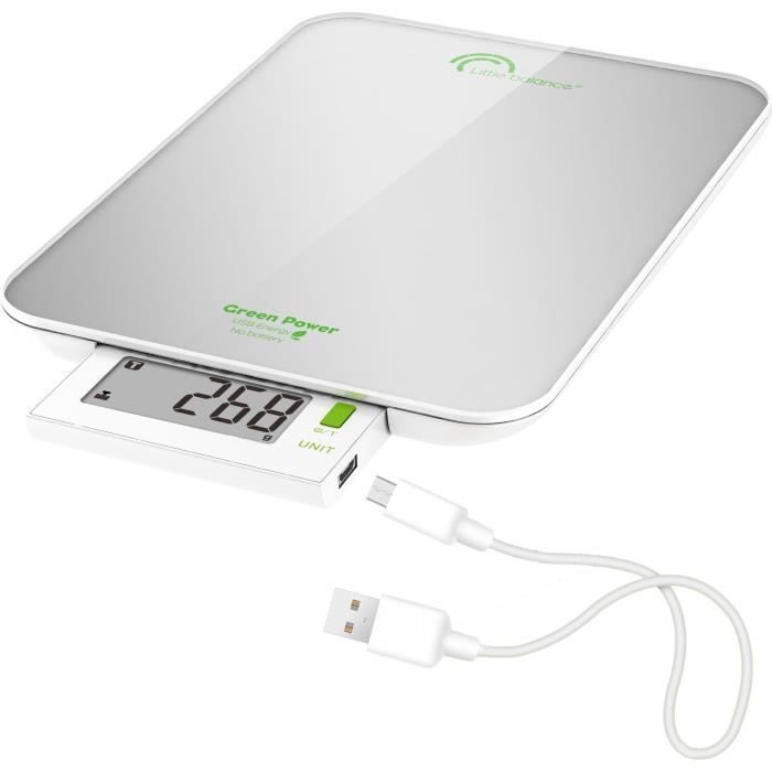 Balance culinaire - LITTLE BALANCE - Slide 6 - Silver - USB