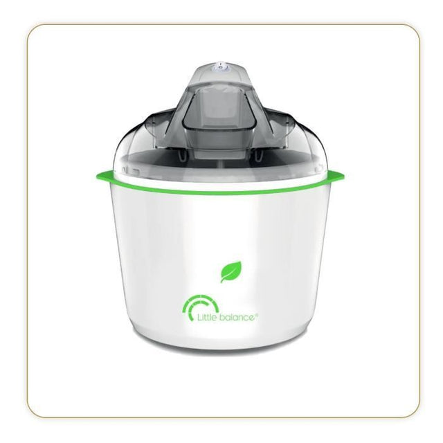 Sorbetiere LITTLE BALANCE - Happy Sorbets - Capacité 1,5L - Préparation rapide: 30min - 12W