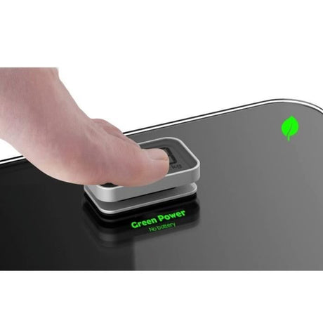 LITTLE BALANCE 8276 Kinetic Premium, Pčse-personne sans pile, Rechargeable par son bouton Little Balance, 180 kg / 100 g, Noir