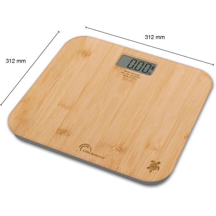 Pese-personne - LITTLE BALANCE - Kinétic automatique - Bambou