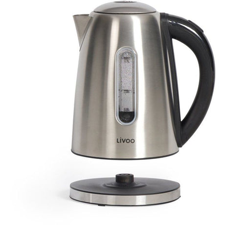Bouilloire - LIVOO - DOD195 - 2200 W - 1,7 L - Socle 360° - Acier inoxydable
