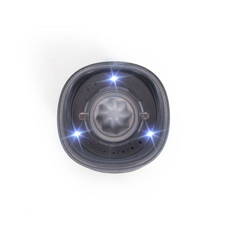 Moulin a épices - LIVOO - GS161 - 80 ml - Moulure réglable - LED bleue - Par gravité rechargeable