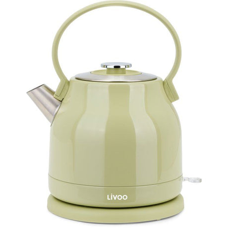 Bouilloire rétro - LIVOO - DOD202M - 2200 W - 1,5 L - Socle 360° - Matcha