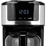 Cafetiere électrique programmable - LIVOO - DOD208 - 900 W - 1,8 L - 12 a 15 tasses - Noir