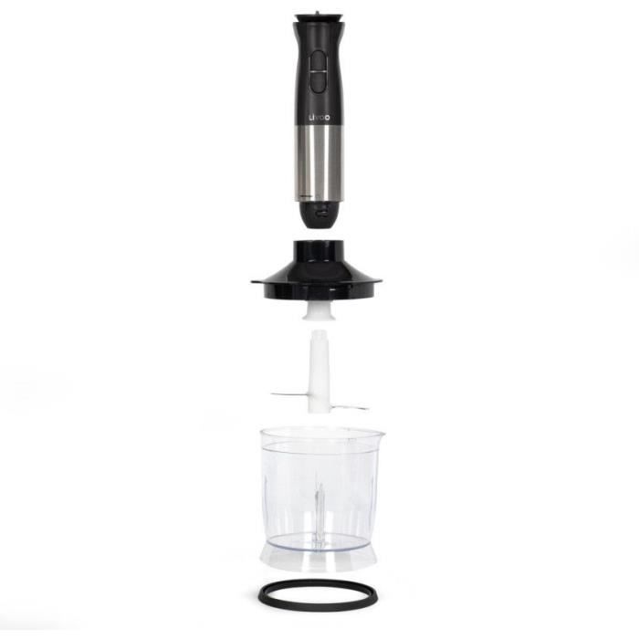 Set mixeur plongeant - LIVOO - DOP246 - 800 W - 12 vitesses - Noir