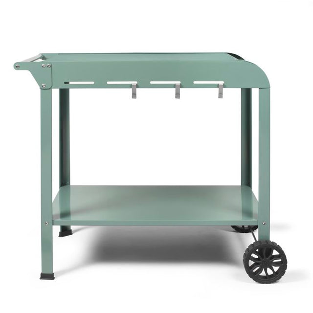 Desserte pour plancha - LIVOO - GS168V - Vert / Noir - 70 x 50 cm