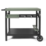 Desserte pour plancha - LIVOO - GS167V - Vert / Noir - 85 x 50 cm