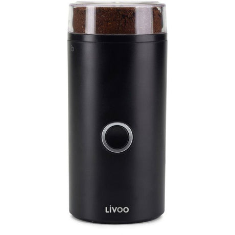 Moulin a café électrique - LIVOO - DOD219N - 180 W - 12 tasses - Noir