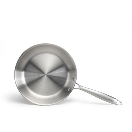 Poele Acier inoxydable 18/10 Triply Brigade 20 cm - LIVOO - MEP157 - Tous feux dont induction - Made in France