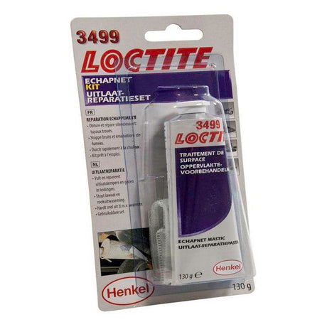 Kit réparation échappement et silencieux - LOCTITE - Mastic / bande de fibres de verre / fil de fer - Pour tuyaux et silencieux