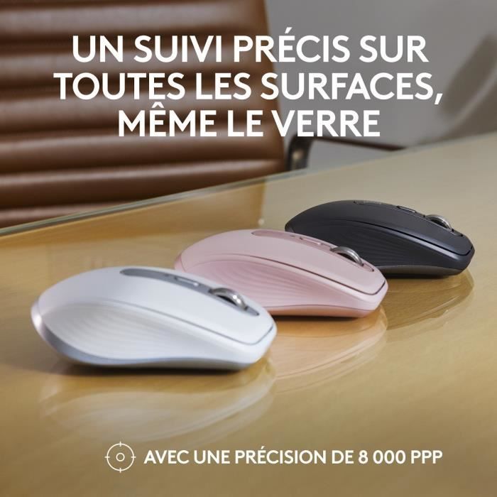 Souris - Sans fil - Logitech - MX Anywhere 3S - Graphite