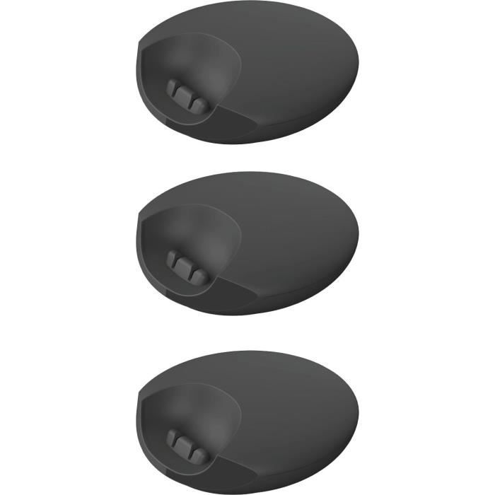 Téléphone fixe sans fil - LOGICOM - DECT ILOA 350 TRIO - Noir - Sans répondeur
