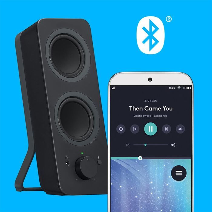 Enceinte PC - Sans fil - Logitech - Z207 - Noir