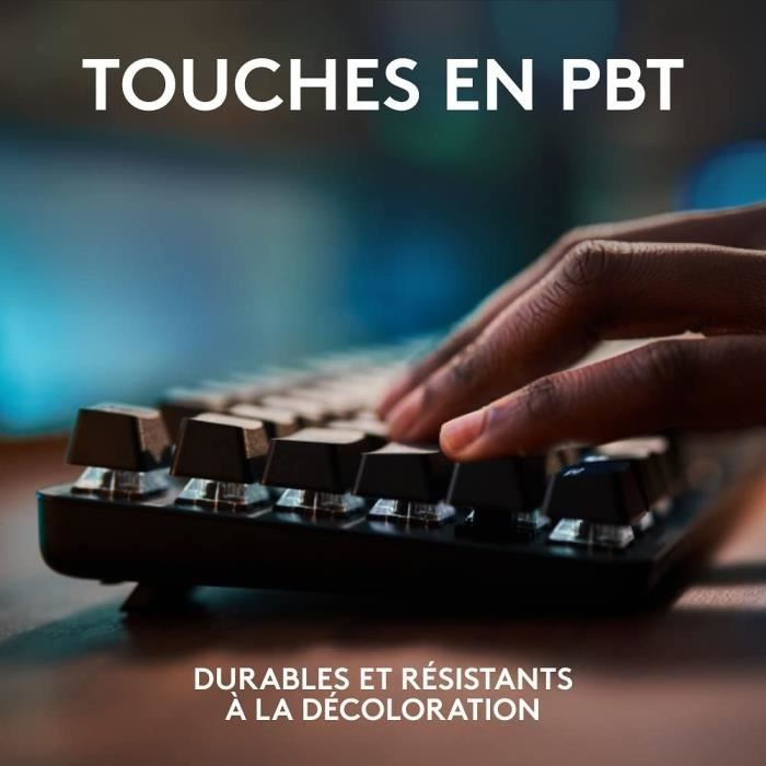 Clavier gamer - Filaire - Logitech G - G413 SE - AZERTY - Mécanique - Grande taille - Noir