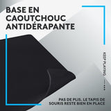 Tapis de souris gamer - Logitech G - G840 - Noir