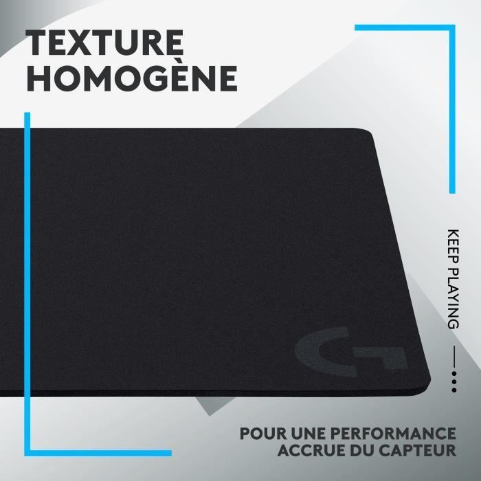 Tapis de souris gamer - Logitech G-  G440 - Noir