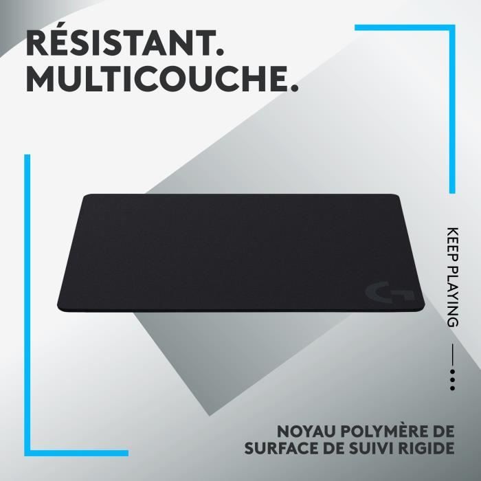 Tapis de souris gamer - Logitech G-  G440 - Noir