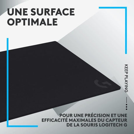 Tapis de souris gamer - Logitech - G740 - Noir