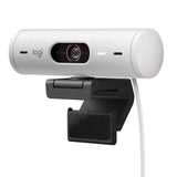 Webcam - Full HD 1080p -  Logitech - Brio 500 - Microphone intégré - Blanc