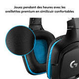 Casque gamer - Filaire - Logitech G - G432 - USB - Xbox One, PS4, Switch, PC, MAC - Noir
