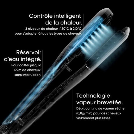 Lisseur vapeur + 2 soins - L'OREAL - Steampod 3.0 X Huile Absolut Repair X Masque Absolut Repair Molecular