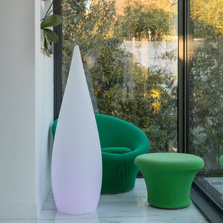 Lampadaire d'extérieur sans fil CLASSY RGB H120cm