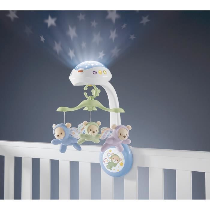 Fisher-Price - Mobile Doux Reves Papillon - Mobile lit bébé  - 0 ans et + CDN41
