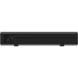 MAJORITY BOWFELL - Barre de son 2.1 compacte - Bluetooth, RCA, USB, Optique et Aux-in - 50W - Noir