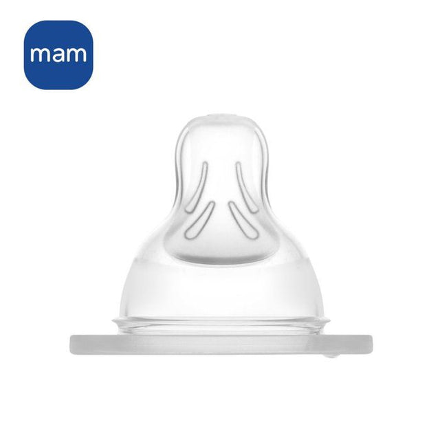 Tétine MAM Silicone Débit X Ultra Rapide - Lot de 2