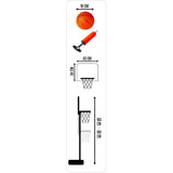 Panier de basket - MARVEL - Iron Man - Réglable avec sons et lumieres - 100-160 cm