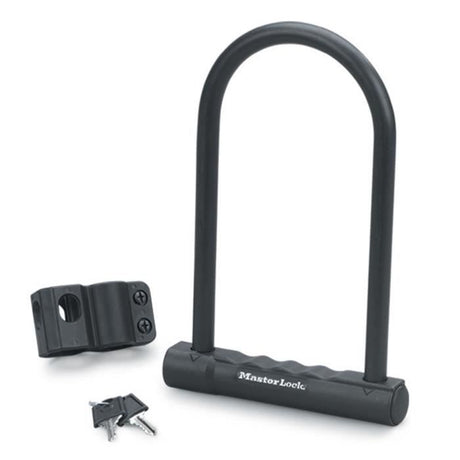Antivol U Masterlock - H.180mm Ř12mm - Noir