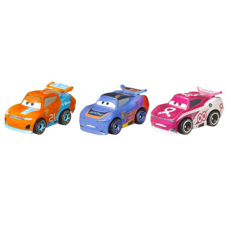 Cars Disney Pixar - Pack de 3 Mini Véhicules (modele aléatoire) - Petite Voiture - 3 ans et + - Disney Pixar Cars - GKG01