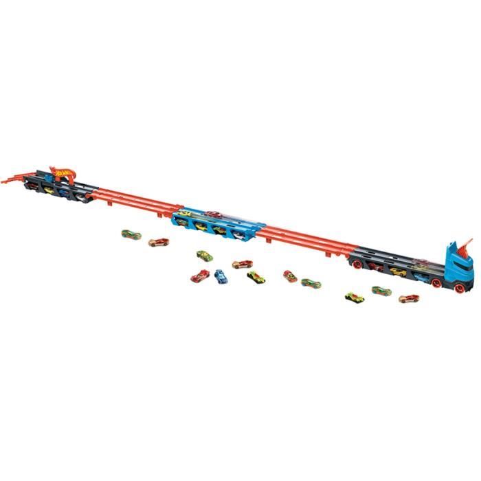 Hot Wheels - Super transporteur extensible - Circuit / Petite voiture - Des 4 ans GVG37