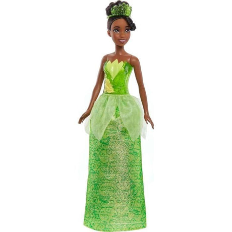 Tiana Poupée 29 cm, Mattel Poupée Disney Princesses habillage et accessoires HLW04