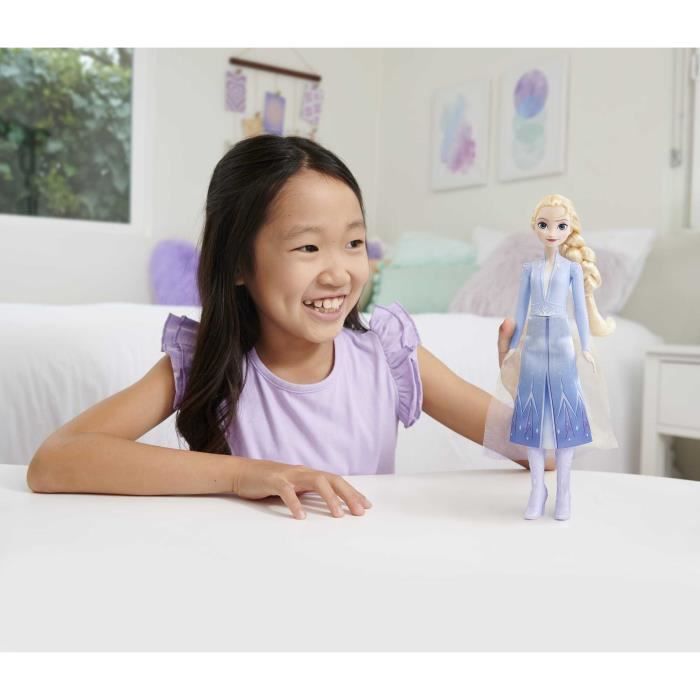 La Reine des Neiges 2-Elsa-Mattel Poupée Disney avec habillage et accessoires HLW48