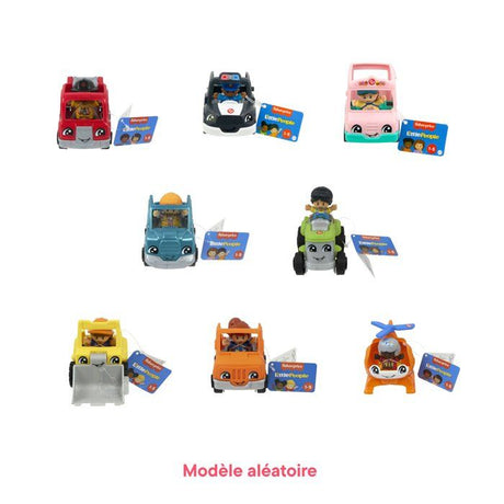 Fisher-Price - Véhicules Little People avec figurine - Modele aléatoire - HPX84 - Des 12 mois