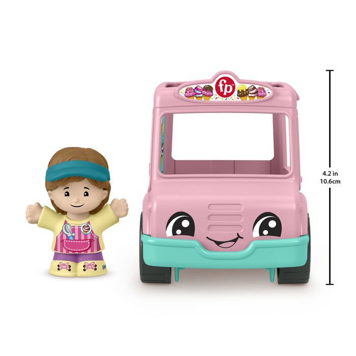 Fisher-Price - Véhicules Little People avec figurine - Modele aléatoire - HPX84 - Des 12 mois