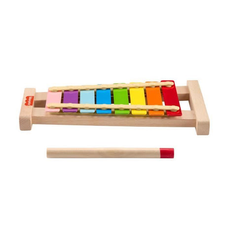 Fisher-Price-Xylophone en bois, instrument de musique avec 2 pieces HXV13