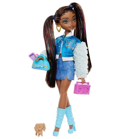 BARBIE équipe de Reve « Brooklyn »-Poupée et 8 accessoires - Barbie - HYC22