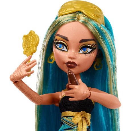 Monster High-Secrets Enfouis-Coffret Poupée Soirée Pyjama Terrifiante - 4 ans+- HYV64