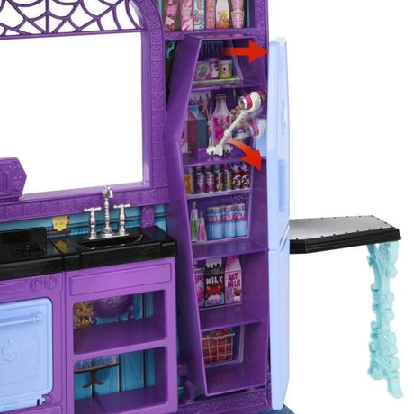 Monster High - Hôtel Bouh-tique - Maison de poupée et accessoires - Monster High - JBF16