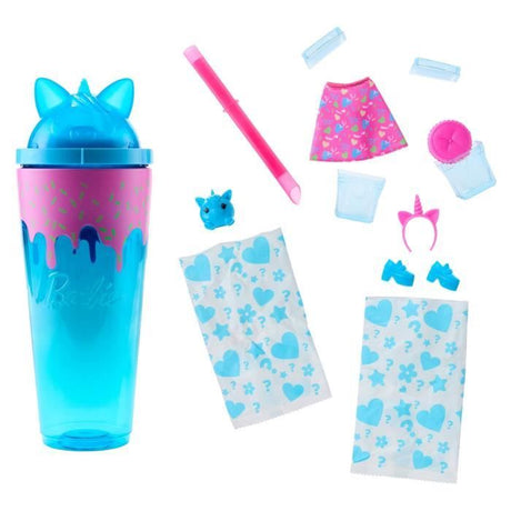Barbie-Pop Reveal-Poupée Licorne Et Accessoires Série Shakes - 3 ans+- JCN86