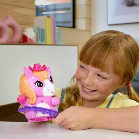 Polly Pocket-Coffret Poney Rodéo-Jouet De Voyage - 4 ans+- JCR39