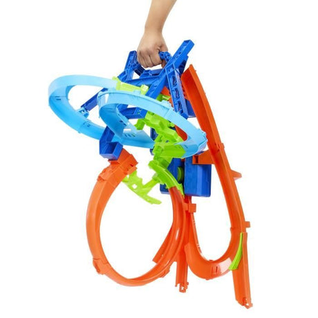 Hot Wheels - Piste Multi Crash - Coffret propulseur motorisé et voiture - Hot Wheels - JFD12