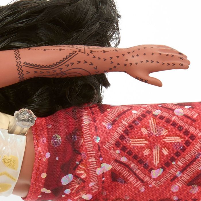 Disney - Poupée Vaiana Nageuse - Vaiana 2 - Corsage qui change de couleur - Disney Moana - JFF09